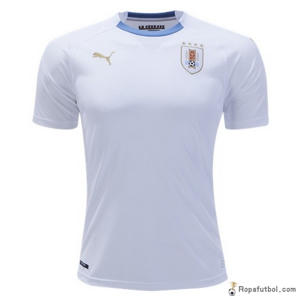 Camiseta Uruguay Replica Segunda 2018 Blanco